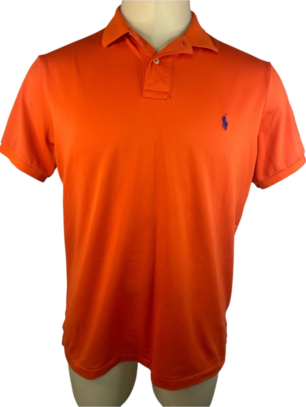 Polo by Ralph Lauren Orange Short-Sleeve Polo Shirt Men’s Large